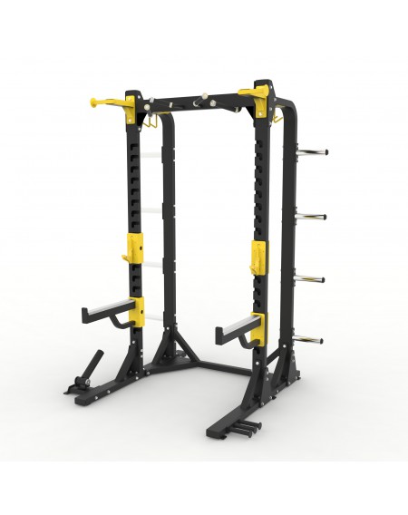 F1091 Enhanced Squat Rack -Can be matched with 3032 weight platform  